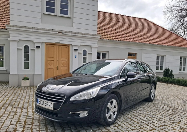 Peugeot 508 cena 24700 przebieg: 294500, rok produkcji 2013 z Kutno małe 191